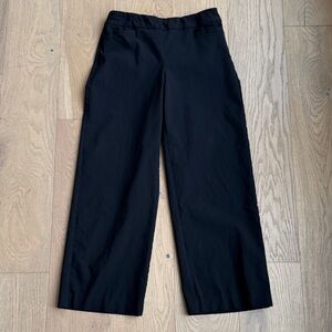 Chico’s Brigitte Slim Wide-Leg Black Wide-Leg Pants